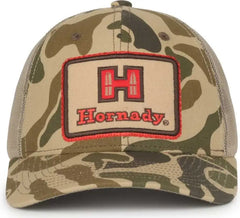 OC Sports HRN09 Hornady Series Cap - Brown Generic Woodland Camo Tan - Tan / OSFM
