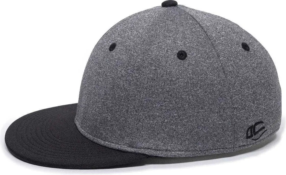 OC Sports HTH25 Flexible Fitting Cap - Heathered Gray Gray