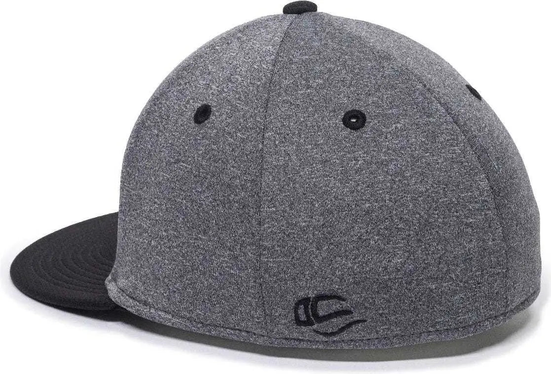 OC Sports HTH25 Flexible Fitting Cap - Heathered Gray Gray
