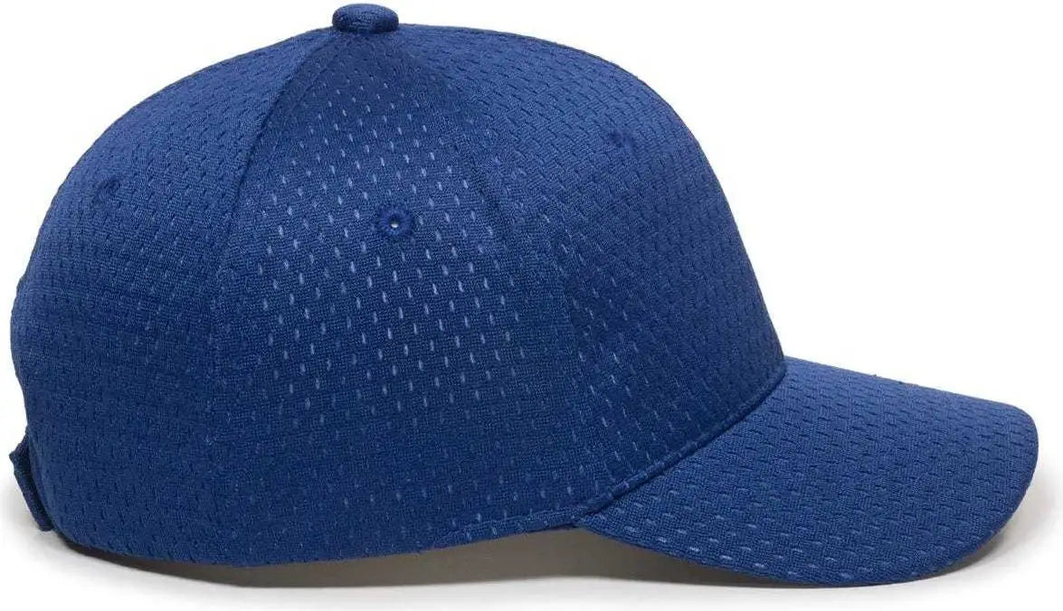 OC Sports JM-123 Jersey Mesh Custom Baseball Caps - Royal