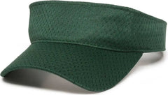 OC Sports JMV-100 Adjustable Mesh Visors - Dark Green - Dark Green / Adult