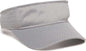 OC Sports JMV-100 Adjustable Mesh Visors - Light Gray - Light Gray / 6 3/8’’ - 7’’