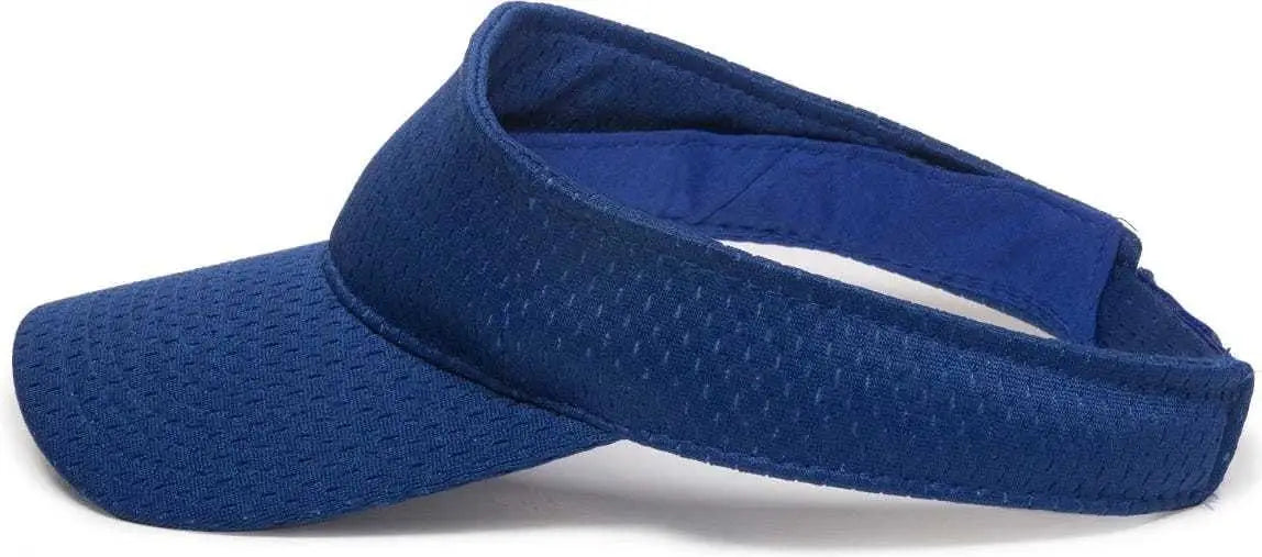 OC Sports JMV-100 Adjustable Mesh Visors - Royal