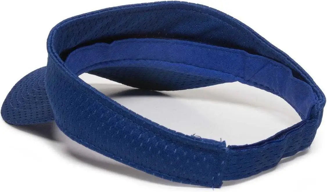 OC Sports JMV-100 Adjustable Mesh Visors - Royal