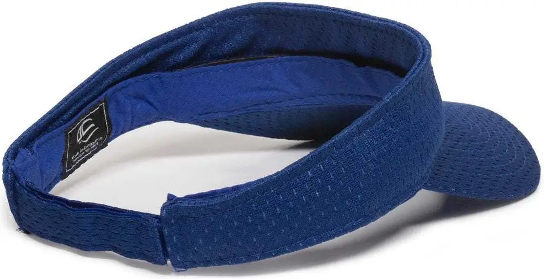OC Sports JMV-100 Adjustable Mesh Visors - Royal