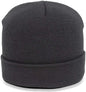 OC Sports KN-400 Superstretch Knit Watch Beanie with Cuff - Charcoal - Dark Gray / One Size Fits Most