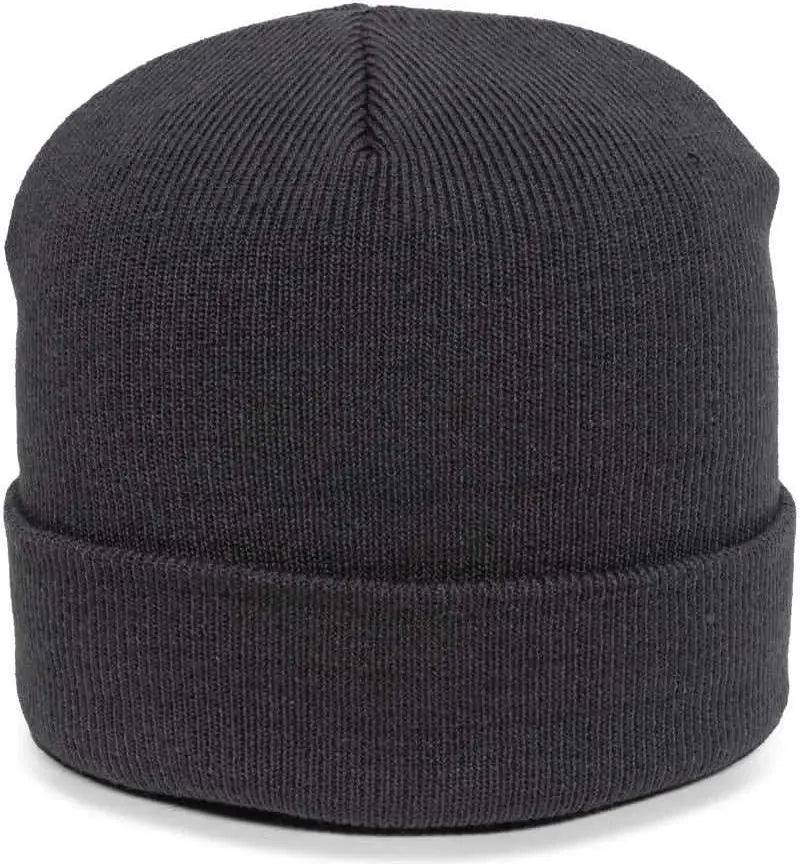 OC Sports KN-400 Superstretch Knit Watch Beanie with Cuff - Charcoal - Dark Gray / One Size Fits Most