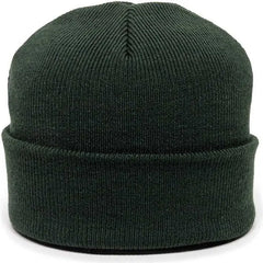 OC Sports KN-400 Superstretch Knit Watch Beanie with Cuff - Dk Green - Forest / One Size Fits Most