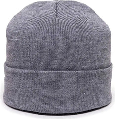 OC Sports KN-400 Superstretch Knit Watch Beanie with Cuff - Lt Gray - Light Gray / One Size Fits Most