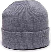 OC Sports KN-400 Superstretch Knit Watch Beanie with Cuff - Lt Gray - Light Gray / One Size Fits Most