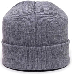 OC Sports KN-400 Superstretch Knit Watch Beanie with Cuff - Lt Gray - Light Gray / One Size Fits Most