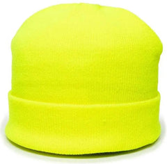OC Sports KN-400 Superstretch Knit Watch Beanie with Cuff - N Yellow - Yellow / One Size Fits Most