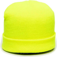 OC Sports KN-400 Superstretch Knit Watch Beanie with Cuff - N Yellow - Yellow / One Size Fits Most