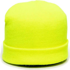 OC Sports KN-400 Superstretch Knit Watch Beanie with Cuff - N Yellow - Yellow / One Size Fits Most