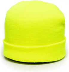 OC Sports KN-400 Superstretch Knit Watch Beanie with Cuff - N Yellow - Yellow / One Size Fits Most