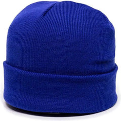OC Sports KN-400 Superstretch Knit Watch Beanie with Cuff - Royal - Royal / One Size Fits Most