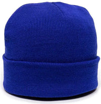 OC Sports KN-400 Superstretch Knit Watch Beanie with Cuff - Royal - Royal / One Size Fits Most