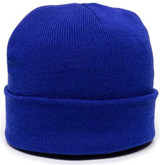 OC Sports KN-400 Superstretch Knit Watch Beanie with Cuff - Royal - Royal / One Size Fits Most