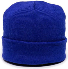 OC Sports KN-400 Superstretch Knit Watch Beanie with Cuff - Royal - Royal / One Size Fits Most