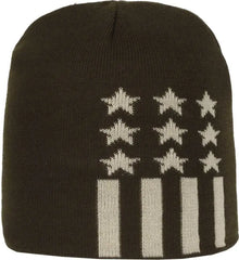 OC Sports KN-STAR01 Patriotic Beanie - Olive - Olive / One Size Fits Most