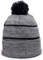 OC Sports KNF-100 Acrylic Knit Watch Cap Beanie - Heathered Gray Navy - Gray Navy / One Size Fits Most