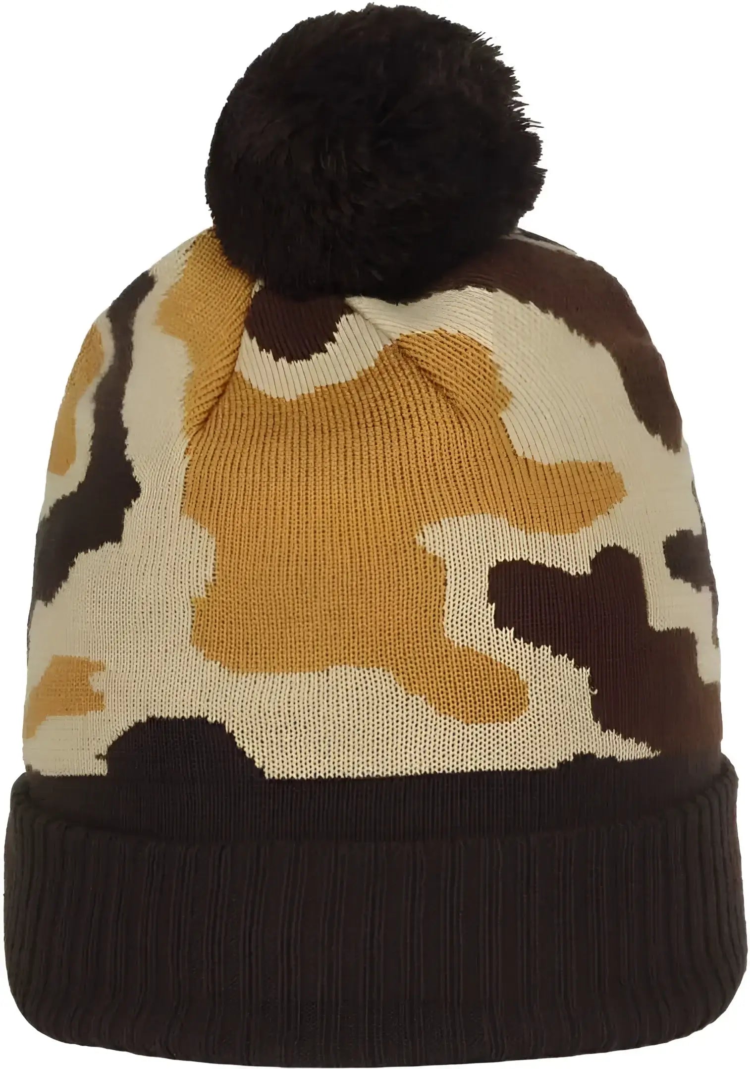 OC Sports KNF-WILD Graphic Watch Beanie with Pom - Camo - Camo / OSFM