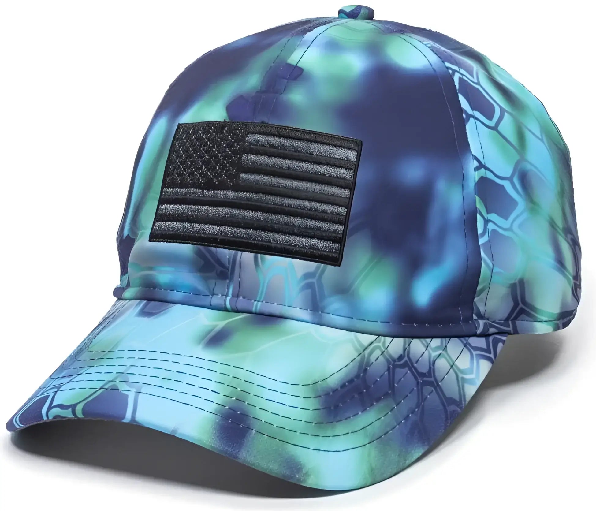 OC Sports KRY-011 Adjustable Cap - Kryptek Pontus - Kryptek Pontus / 6 7/8’’ - 7 1/2’’