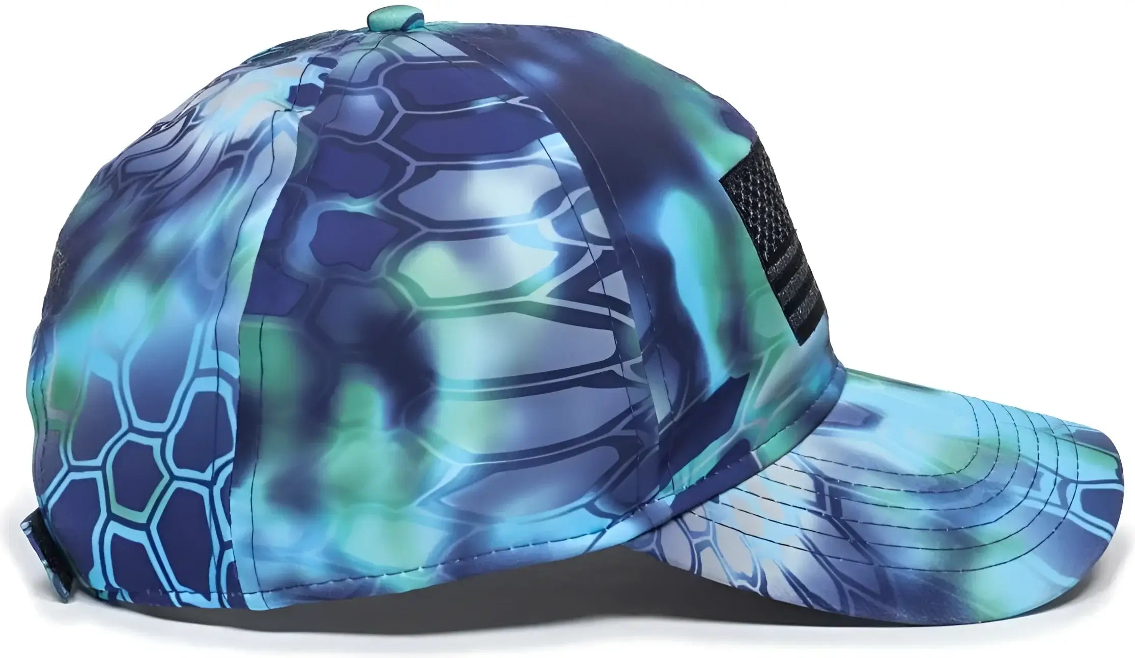 OC Sports KRY-011 Adjustable Cap - Kryptek Pontus - Kryptek Pontus / 6 7/8’’ - 7 1/2’’