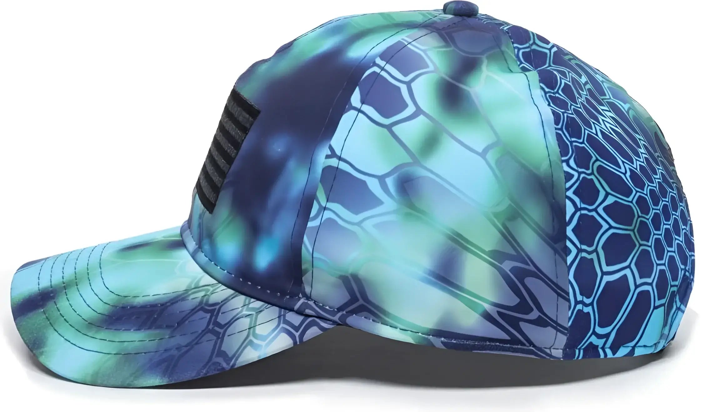 OC Sports KRY-011 Adjustable Cap - Kryptek Pontus - Kryptek Pontus / 6 7/8’’ - 7 1/2’’