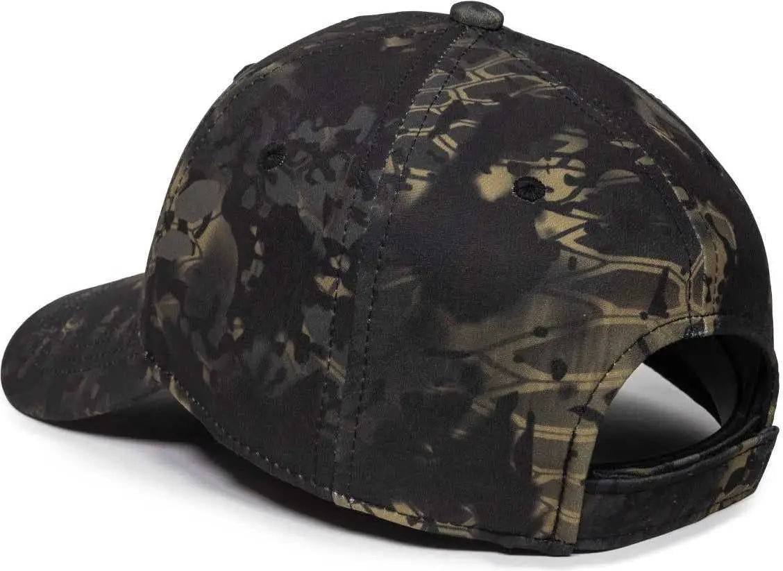 OC Sports KRY-029 Low Crown Solid Back Cap - Kryptek Obskura Nox - Kryptek / 6 7/8’’ - 7 1/2’’