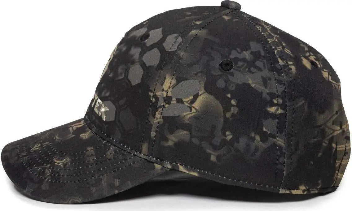 OC Sports KRY-029 Low Crown Solid Back Cap - Kryptek Obskura Nox - Kryptek / 6 7/8’’ - 7 1/2’’