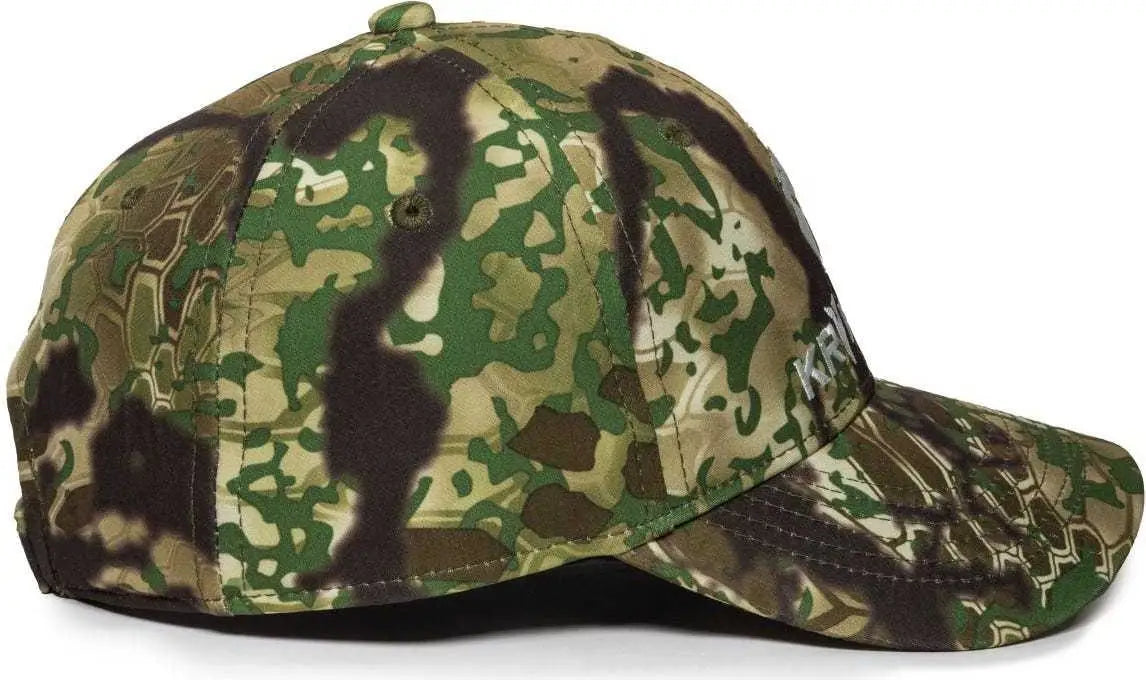OC Sports KRY-029 Low Crown Solid Back Cap - Kryptek Obskura Trans - Kryptek / 6 7/8’’ - 7 1/2’’