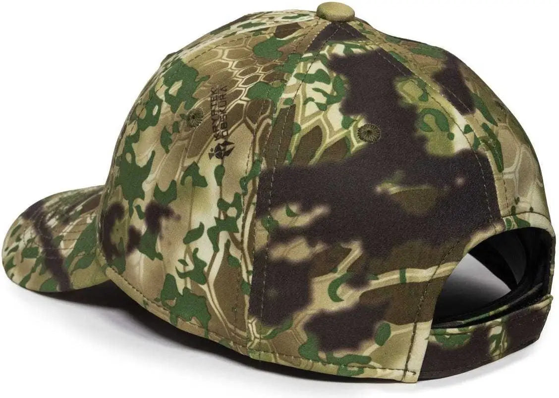 OC Sports KRY-029 Low Crown Solid Back Cap - Kryptek Obskura Trans - Kryptek / 6 7/8’’ - 7 1/2’’