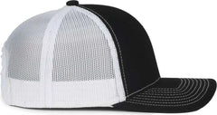 OC Sports MB2020 Modern Trucker Cap Cap - Black White - White / OSFM