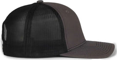 OC Sports MB2020 Modern Trucker Cap Cap - Charcoal Black - Black / OSFM