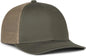 OC Sports MB2020 Modern Trucker Cap Cap - Olive Khaki - Khaki / OSFM