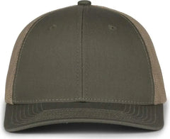 OC Sports MB2020 Modern Trucker Cap Cap - Olive Khaki - Khaki / OSFM
