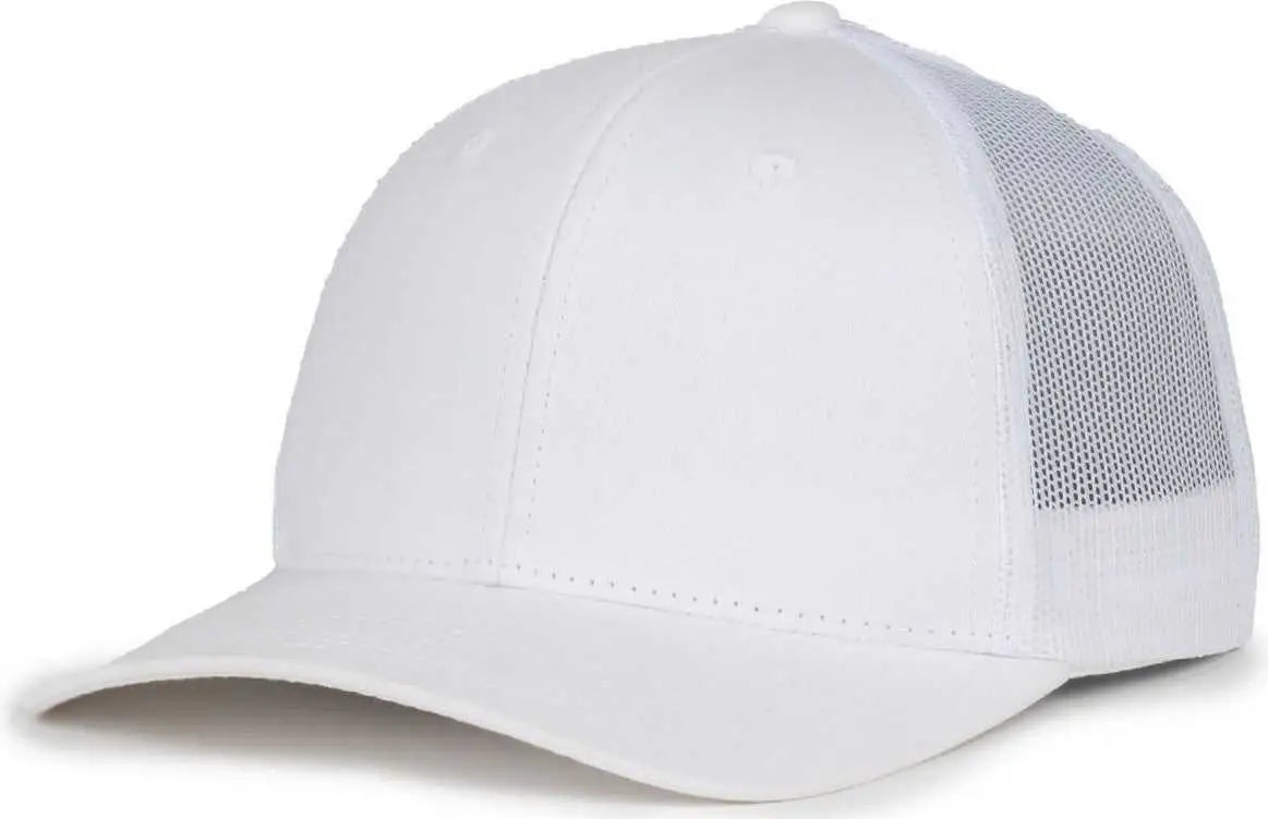 OC Sports MB2020 Modern Trucker Cap Cap - White White - White / OSFM
