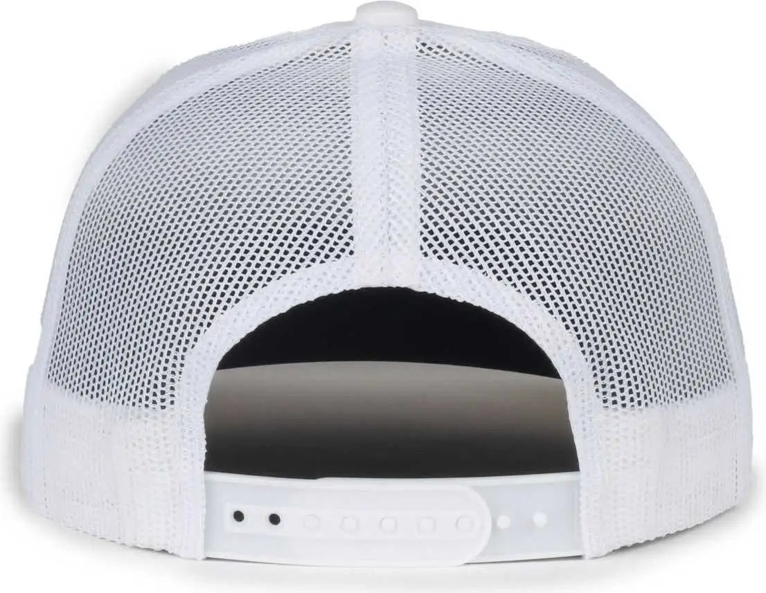 OC Sports MB2020 Modern Trucker Cap Cap - White White - White / OSFM