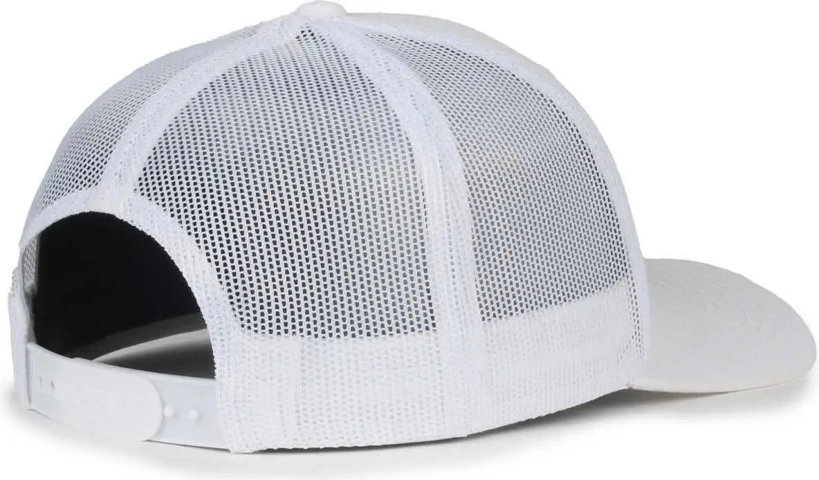 OC Sports MB2020 Modern Trucker Cap Cap - White White - White / OSFM