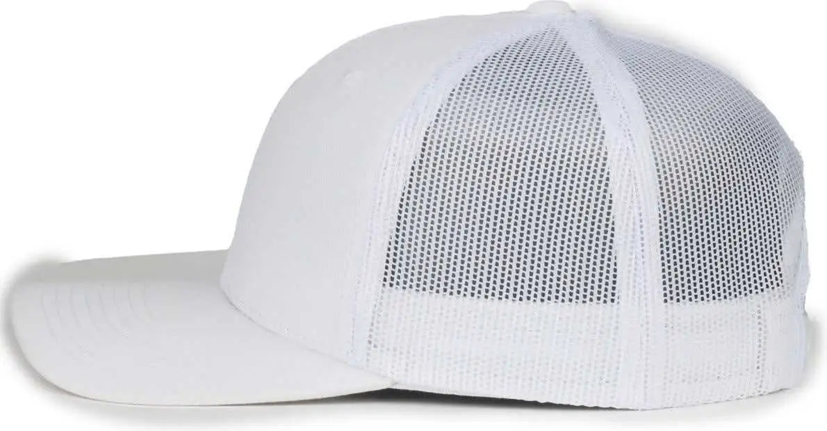 OC Sports MB2020 Modern Trucker Cap Cap - White White - White / OSFM