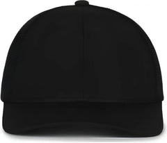 OC Sports MB2020PF Modern Performance Trucker Cap - Black Black - Black / OSFM