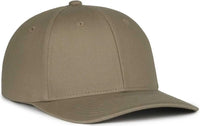OC Sports MB2021 Modern Adjustable Solid Back Cap - Khaki - Khaki / OSFM