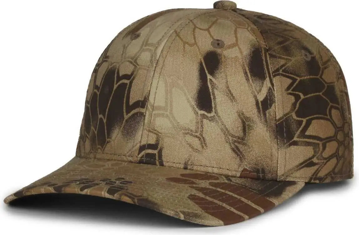 OC Sports MB2021CAMO Modern Camo Adjustable Solid Back Cap - Kryptek Highlander - Kryptek / OSFM