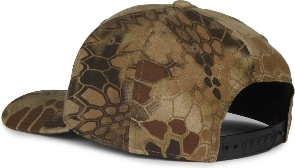 OC Sports MB2021CAMO Modern Camo Adjustable Solid Back Cap - Kryptek Highlander - Kryptek / OSFM