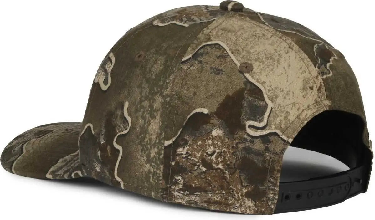 OC Sports MB2021CAMO Modern Camo Adjustable Solid Back Cap - Rt Excape - Excape / OSFM