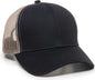 OC Sports MBW-600 Team Adjustable Mesh Back Ball Cap - Navy Khaki - Navy Khaki / 6 7/8’’ - 7 1/2’’