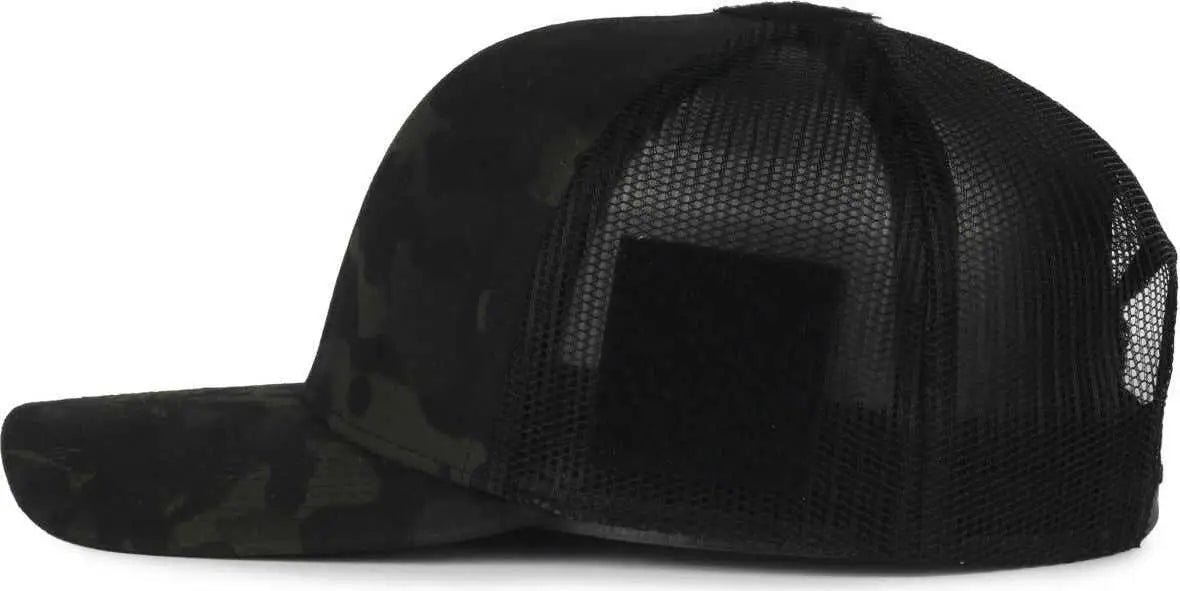 OC Sports MC-002C Loop Patch Cap - Multicam Black - Multicam Black / 6 7/8’’ - 7 1/2’’