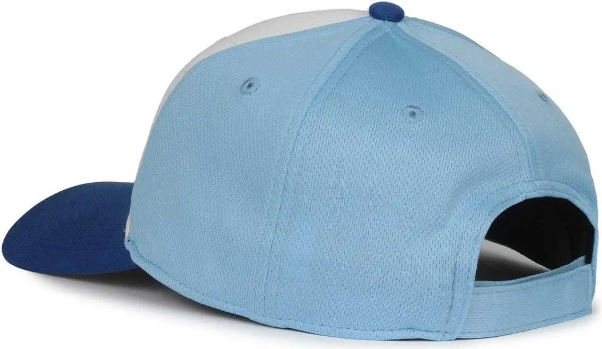 OC Sports MIN-350 MiLB Replica Polyester Baseball Cap - Aberdeen Ironbirds Light Blue