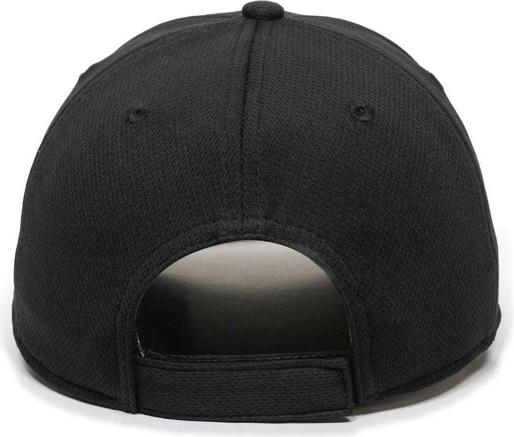 OC Sports MIN-350 MiLB Replica Polyester Baseball Cap - Bradenton Marauders Black